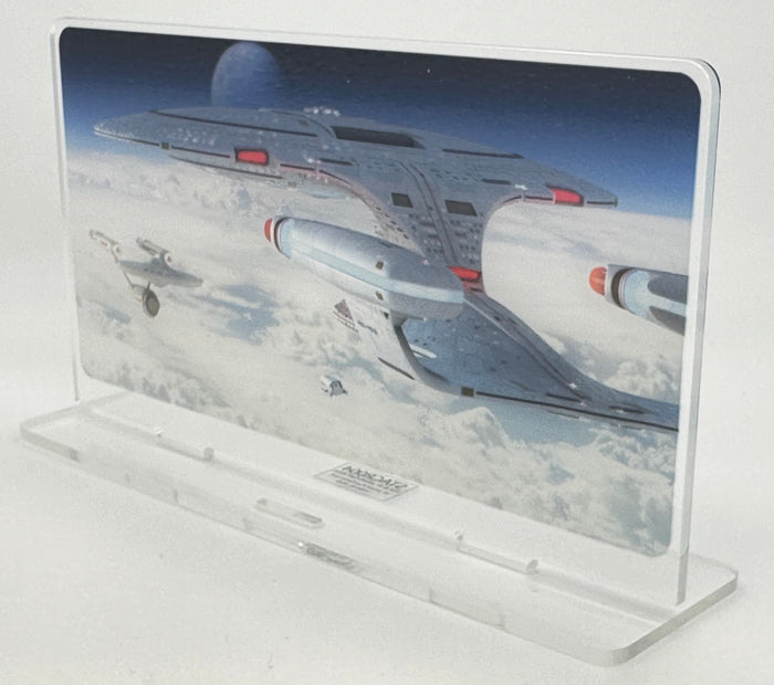 Star Trek ACRYLIC "ENTERPRISES" Display #2