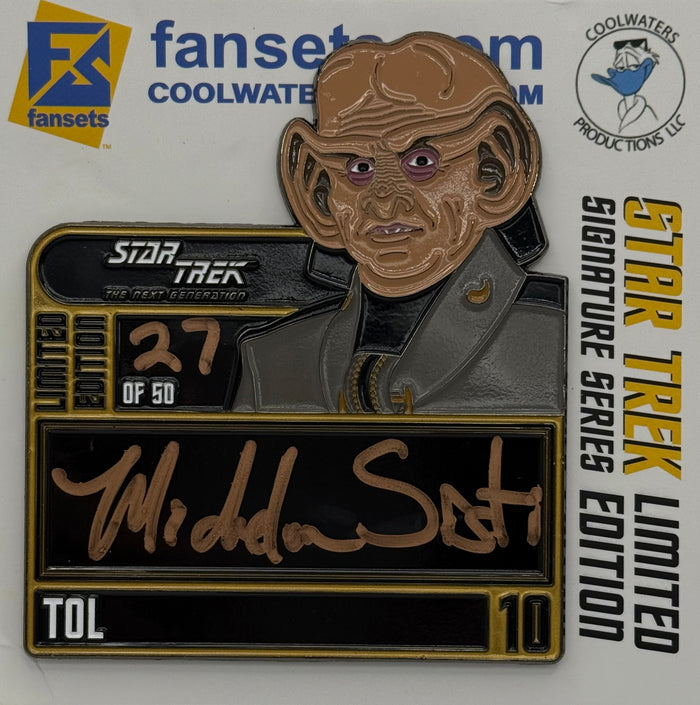 STAR TREK Limited Edition Signature #10 Series 1 Michelan Sisti as TOL