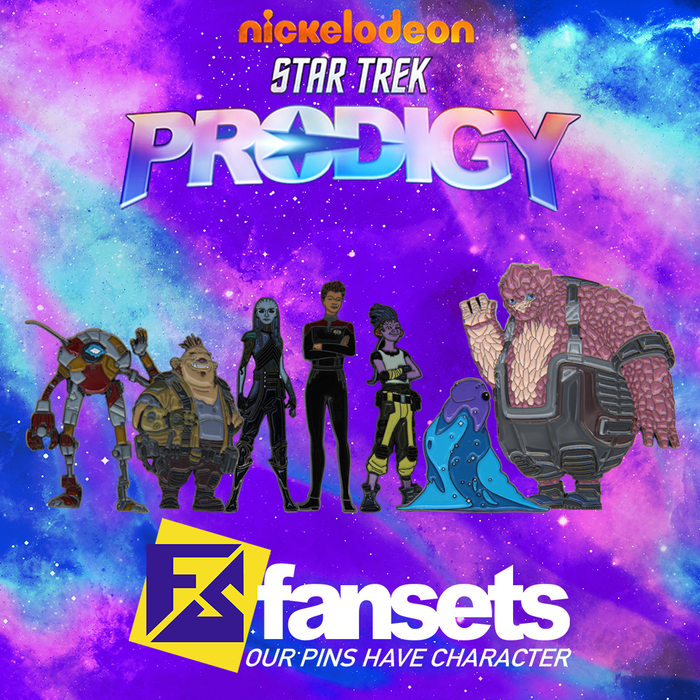 Star Trek PRODIGY COMPLETE SERIES ONE 7 PIN Collection Licensed FanSets MicroCrew Collector’s Pin