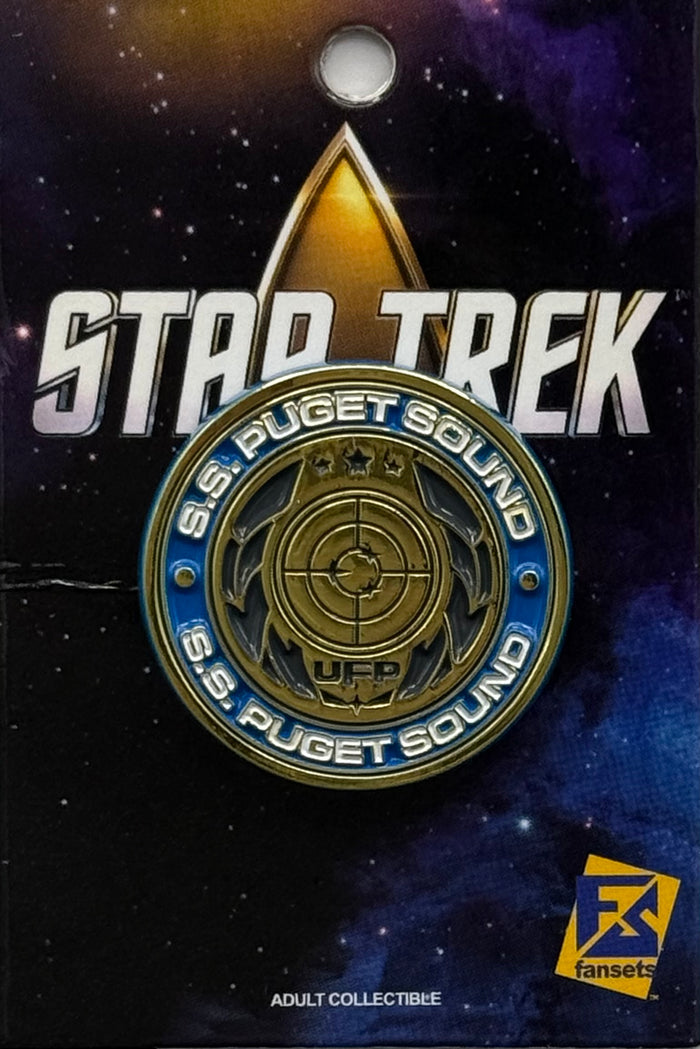 Star Trek REMEMBRANCE DAY U.S.S. Puget Sound Memorial Pin