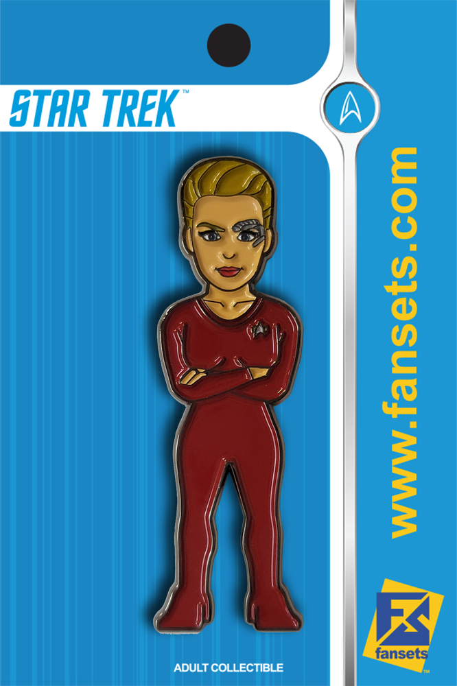 Star Trek Seven of Nine V2 VOYAGER MicroCrew Licensed FanSets Pin