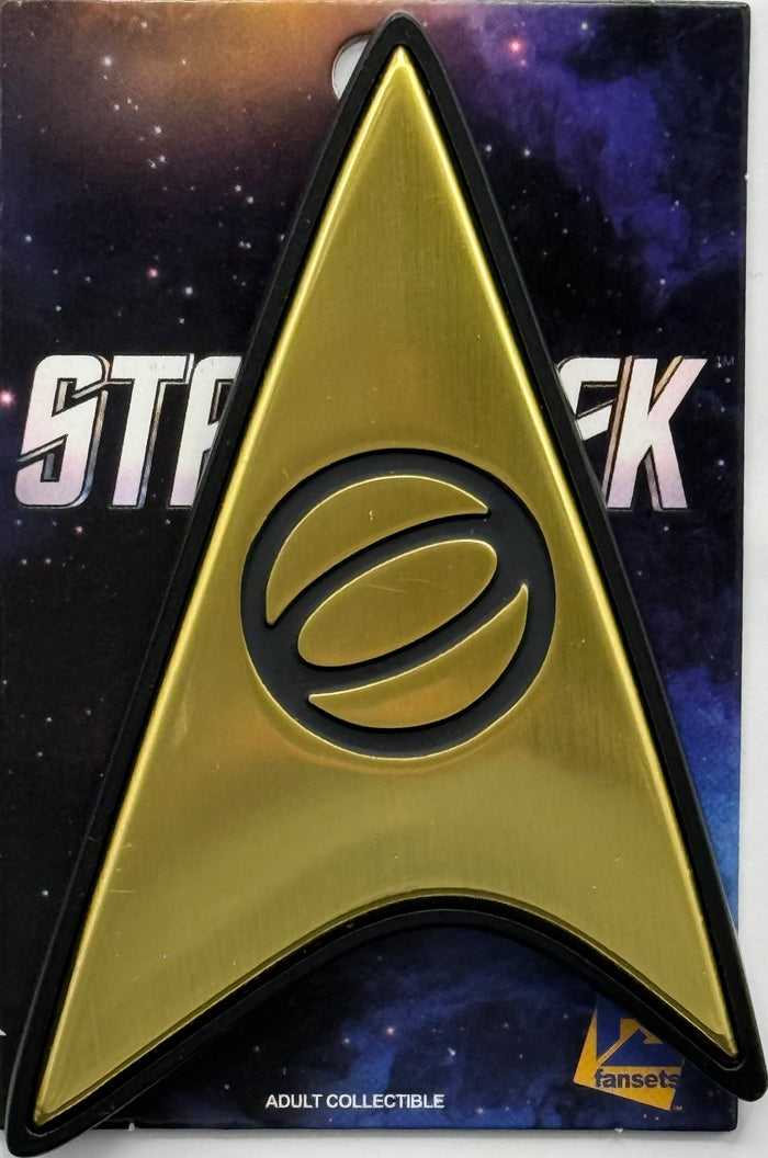 Star Trek The Animated Series GOLD SCIENCE Delta PIN by FanSets