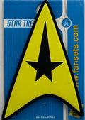 Star Trek The Animated Series Yellow COMMAND Delta PIN by FanSets