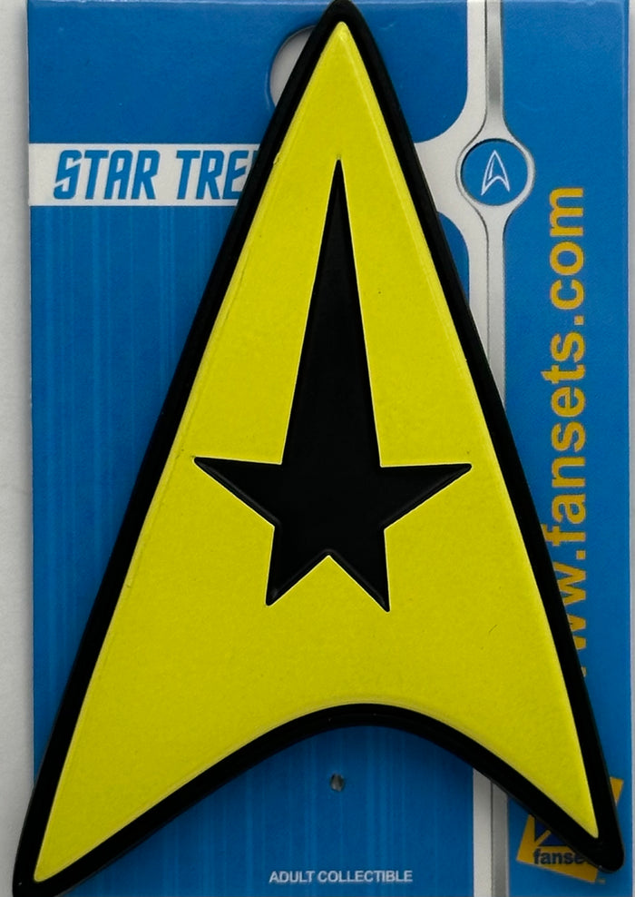Star Trek The Animated Series Yellow COMMAND Delta PIN by FanSets