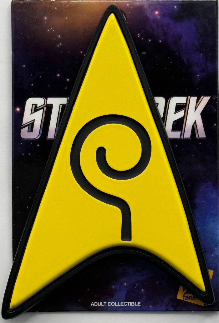 Star Trek The Animated Series Yellow OPERATIONS Delta PIN by FanSets