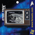 Star TreK TO BOLDLY GO STLV BLACK & WHITE Licensed FanSets MicroCrew Collector’s Pin