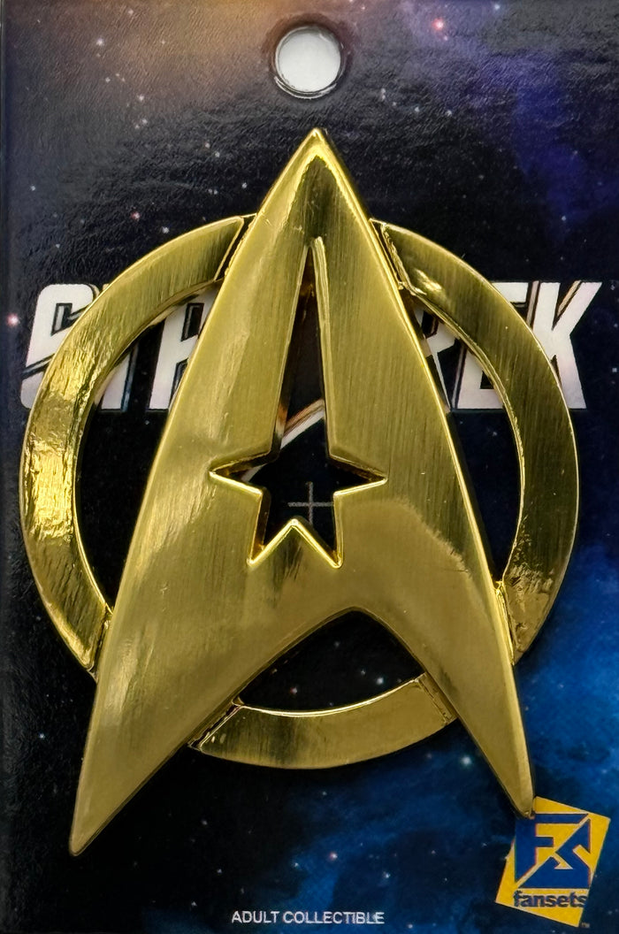Star Trek Wrath of Khan Gold OFF DUTY DELTA PIN