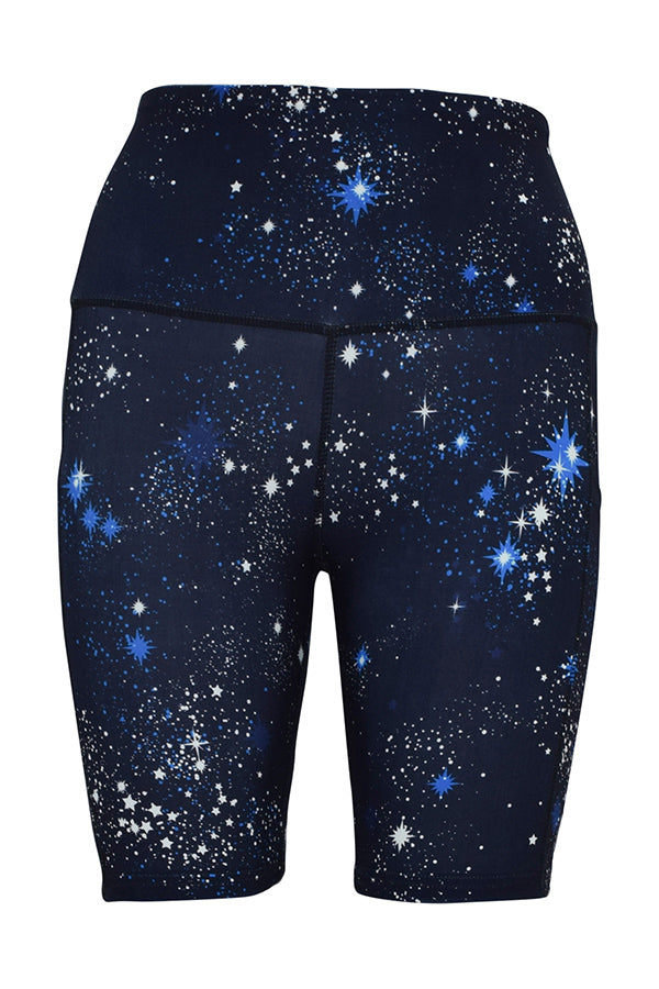 Starry Night Shorts + Pockets-Pocket Shorts