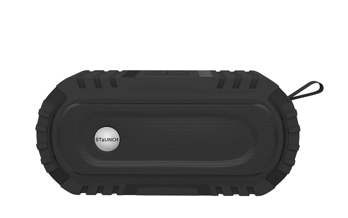 Staunch Thunder 1600 Wireless Portable 16W Bluetooth Speaker up to 8 Hours Long Play Time and FM Support (Black) - Unboxify