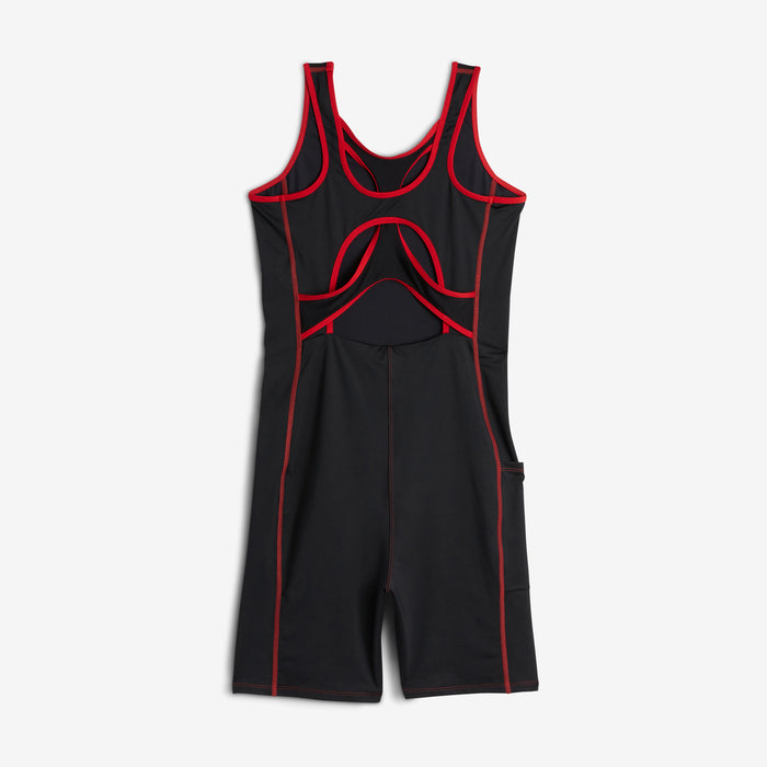 Swim 6" Racerback Unisuit - Red Edge