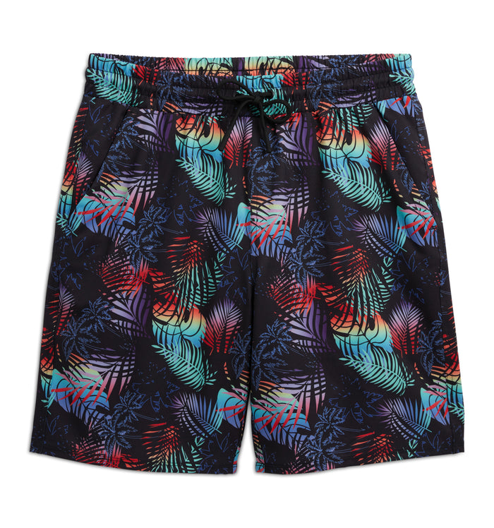 Swim 9" Lined Board Shorts Heavy Weight - Palm Dreams