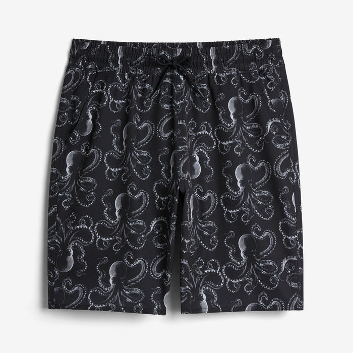Swim 9" Lined Board Shorts Light Weight - Kraken