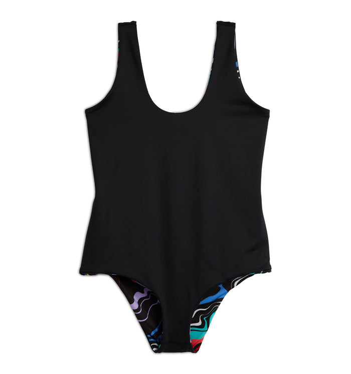 Swim Reversible One-Piece - Making Waves