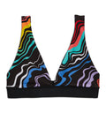 Swim Reversible Plunge Top - Making Waves