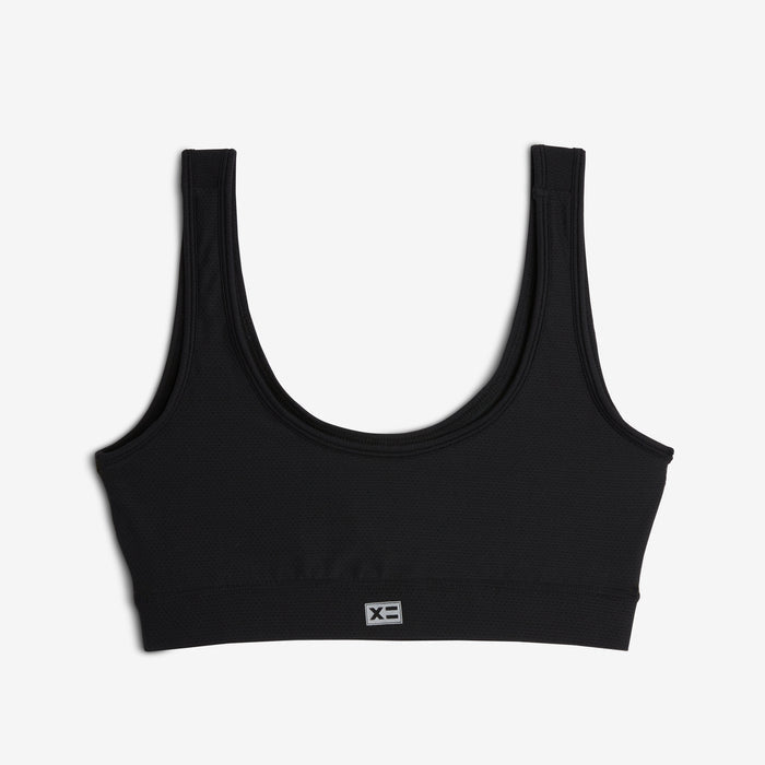 Swim Solarmesh Peekaboo Top - Black