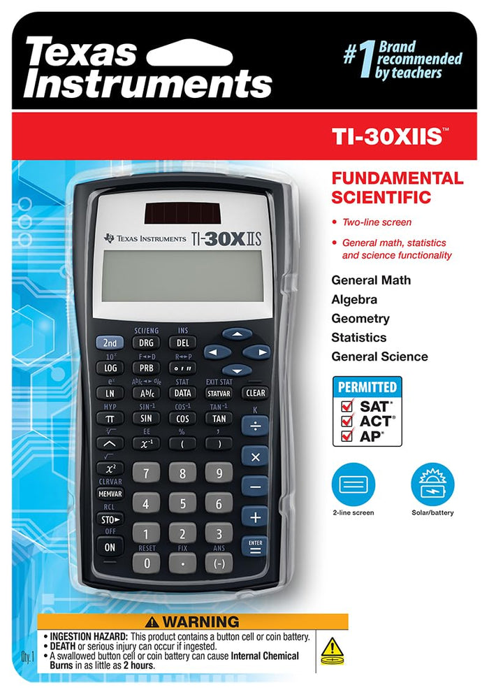 Texas Instruments TI-30XIIS Scientific Calculator