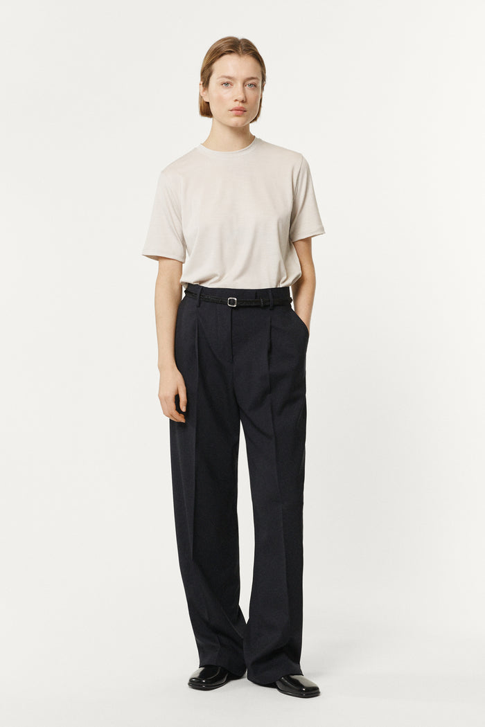 The Active Wool Tee ecru