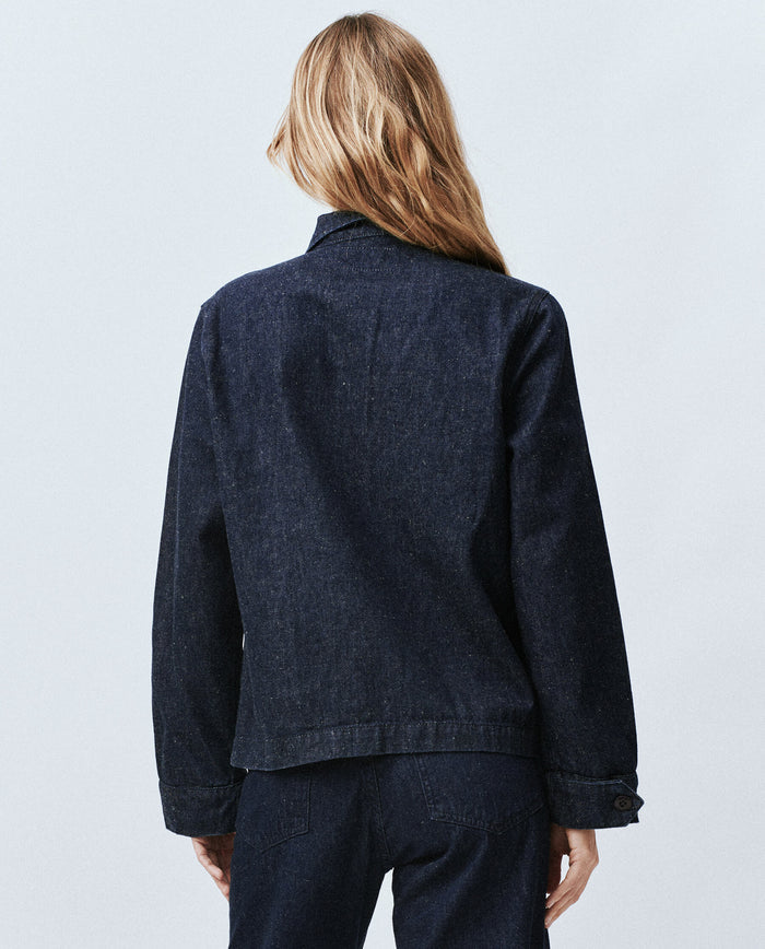 The Chore Jacket. -- Rinse Wash JACKET THE GREAT. PS24