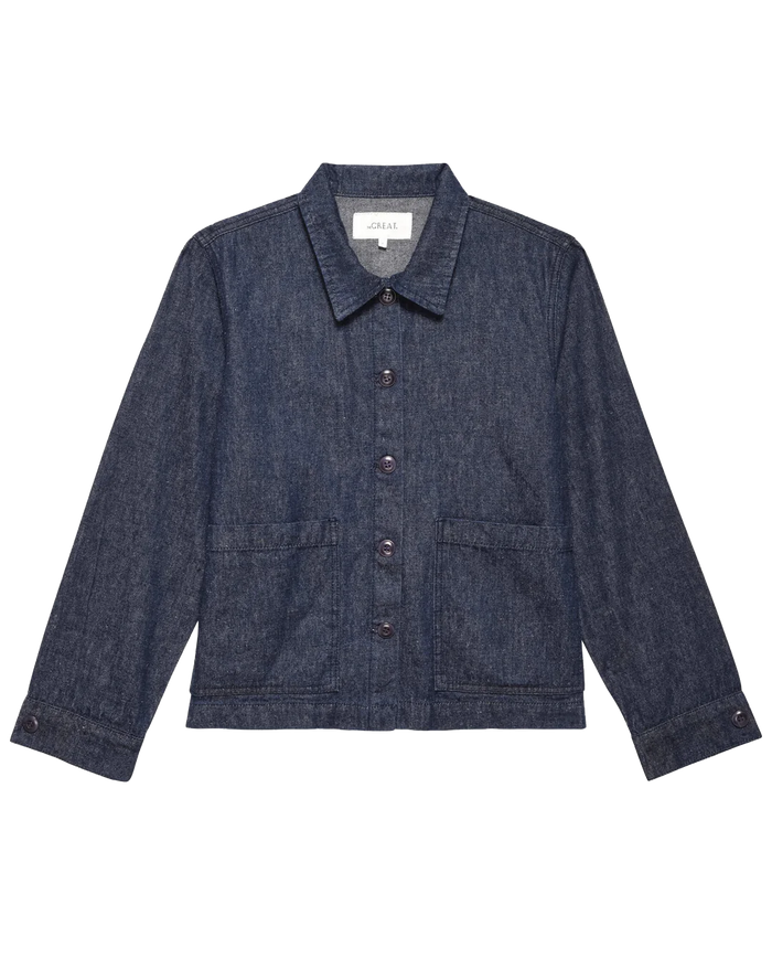 The Chore Jacket. -- Rinse Wash JACKET THE GREAT. PS24