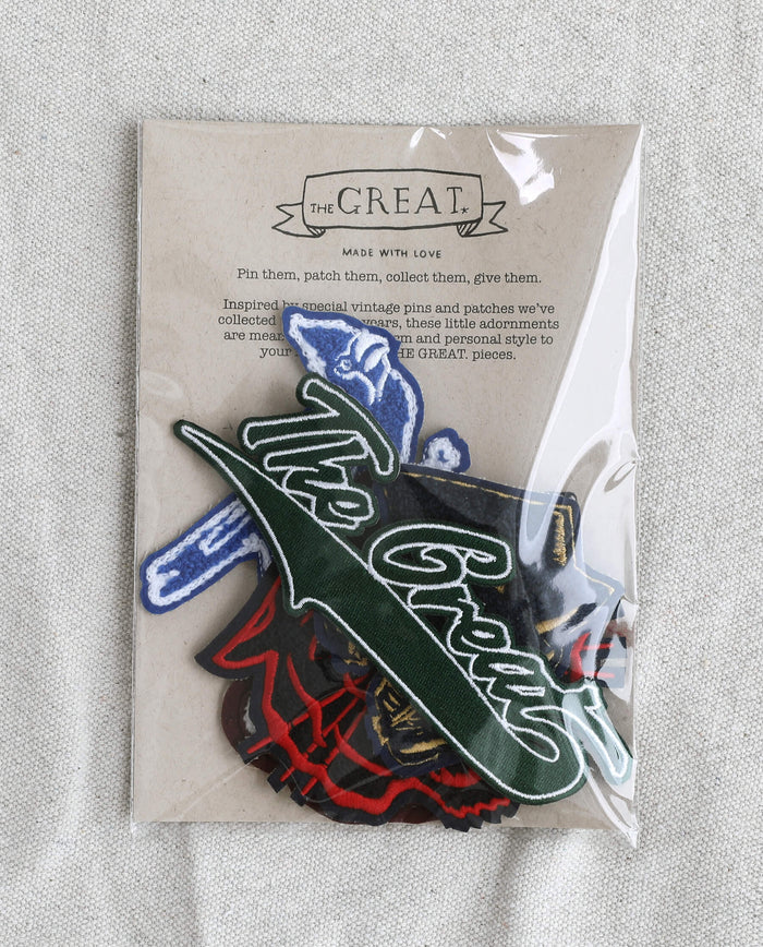 The Great Five Pack Patches. -- Multi Pack ACCESSORIES THE GREAT. HOL 22 ACCESSORIES