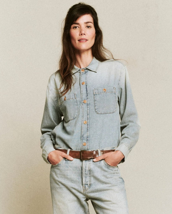 The Harbor Shirt. -- Asphalt Wash SHIRTS THE GREAT. FALL 23 AUGUST CAP