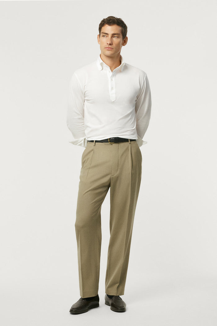 The Ice Organic Cotton Piqué Polo