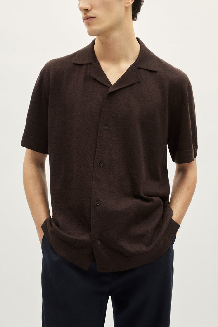 The Linen Cotton Bowling Shirt