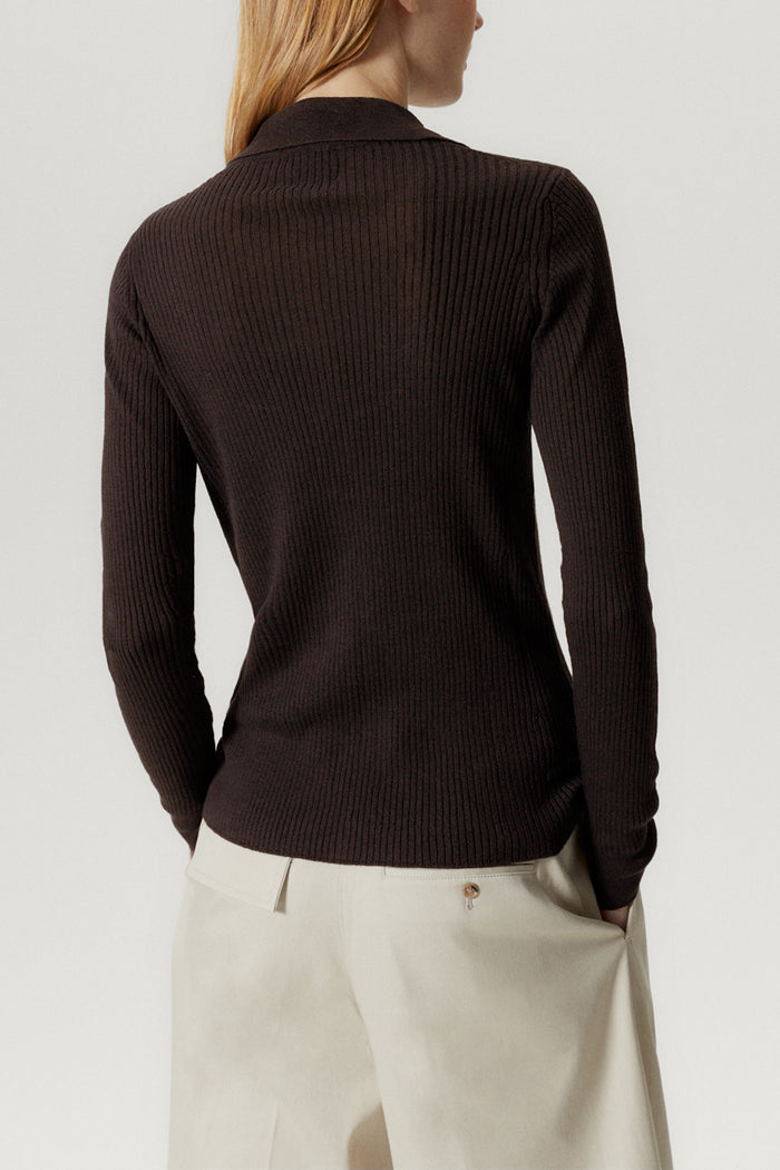 The Linen Cotton Ribbed Shirt