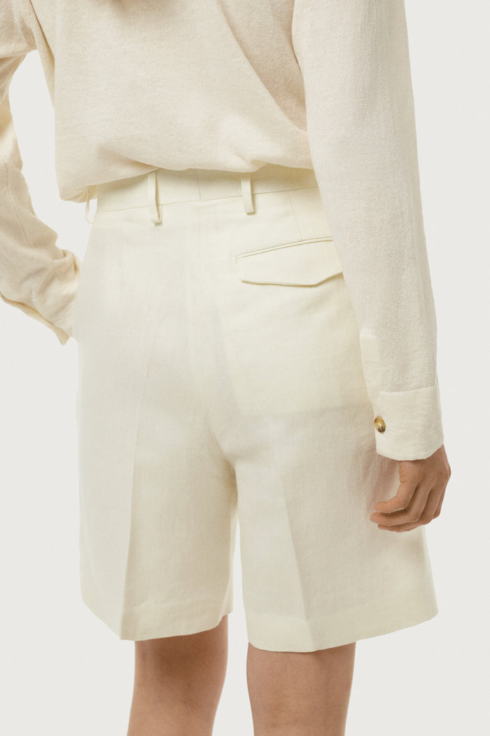 The Linen Twill Shorts