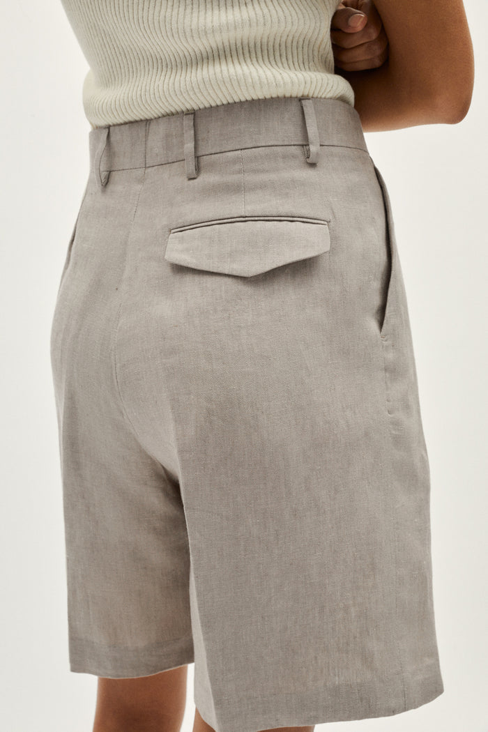 The Linen Twill Shorts