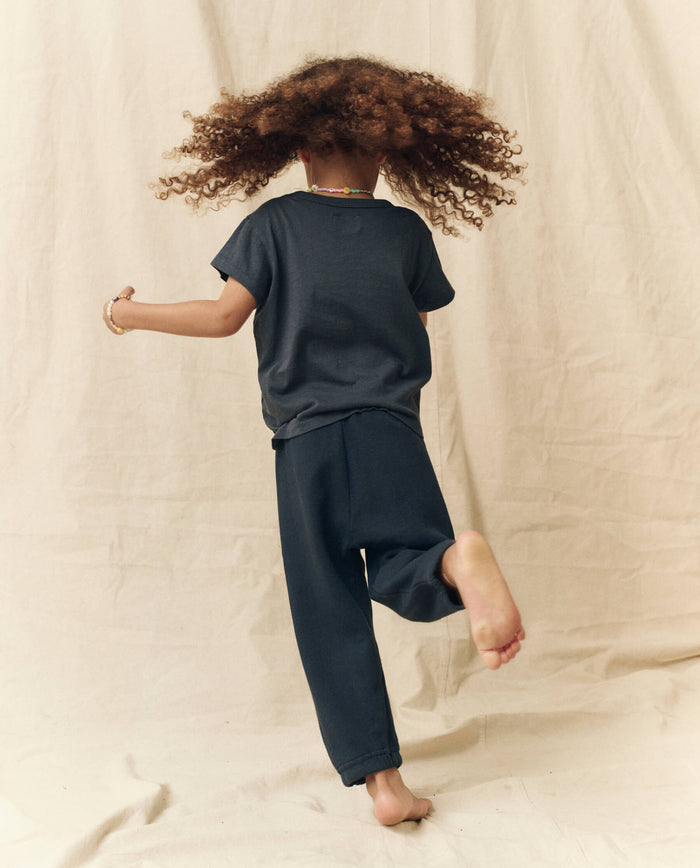 The Little Stadium Sweatpant. Solid -- True Navy SWEATPANTS THE GREAT. FALL 23 LITTLE