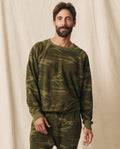 The Men's College Sweatshirt. -- Deep Woods Camo SWEATSHIRTS THE GREAT. SP24 MEN CAMO