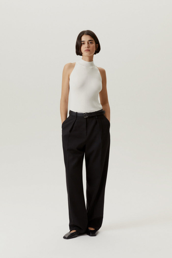 the organic cotton a line top milk white