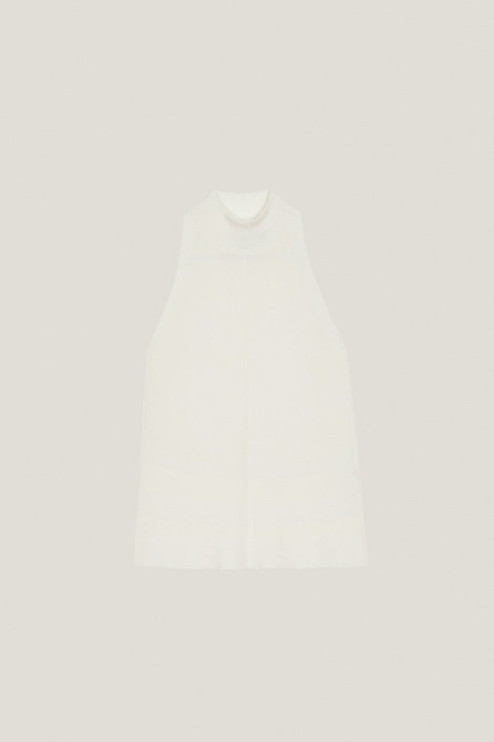 the organic cotton a line top milk white