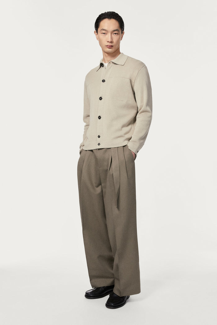 The Organic Cotton Boxy Jacket hay
