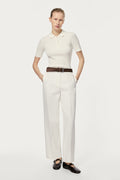 The Organic Cotton Ribbed Polo hay