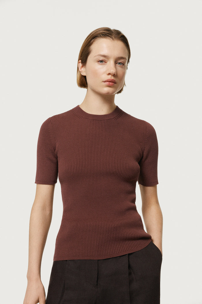 The Organic Cotton Ribbed Tee