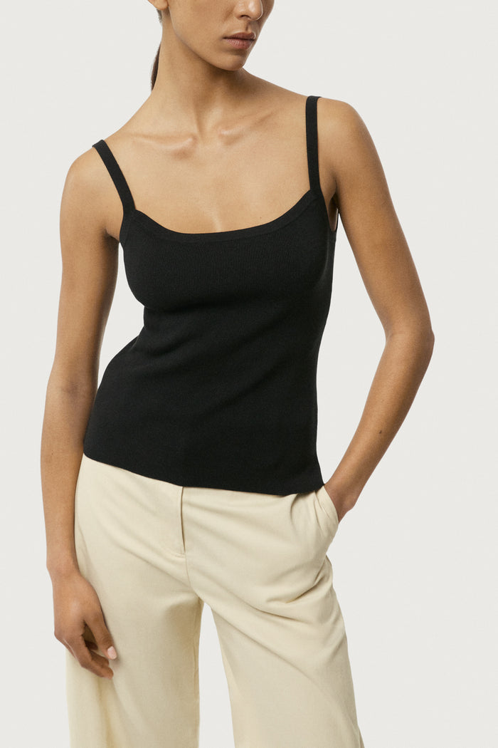 The Organic Cotton Spaghetti Tank Top