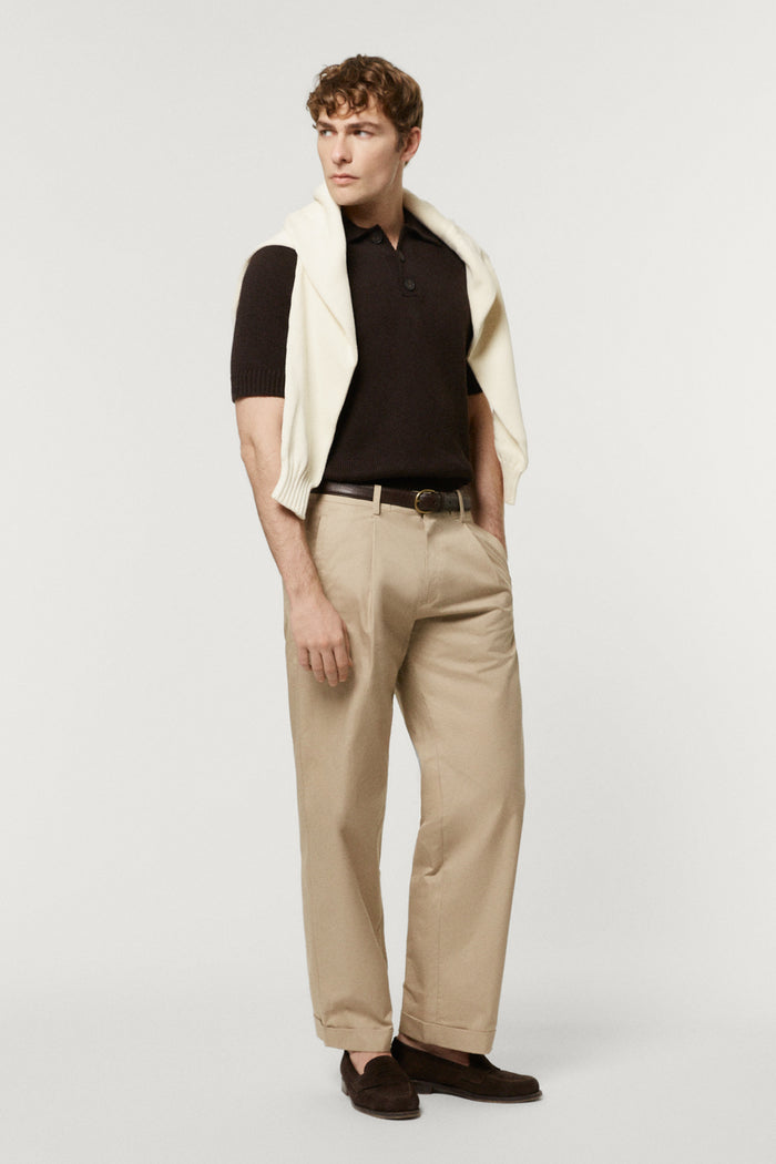 The Organic Cotton Tricot Short Sleeve Polo