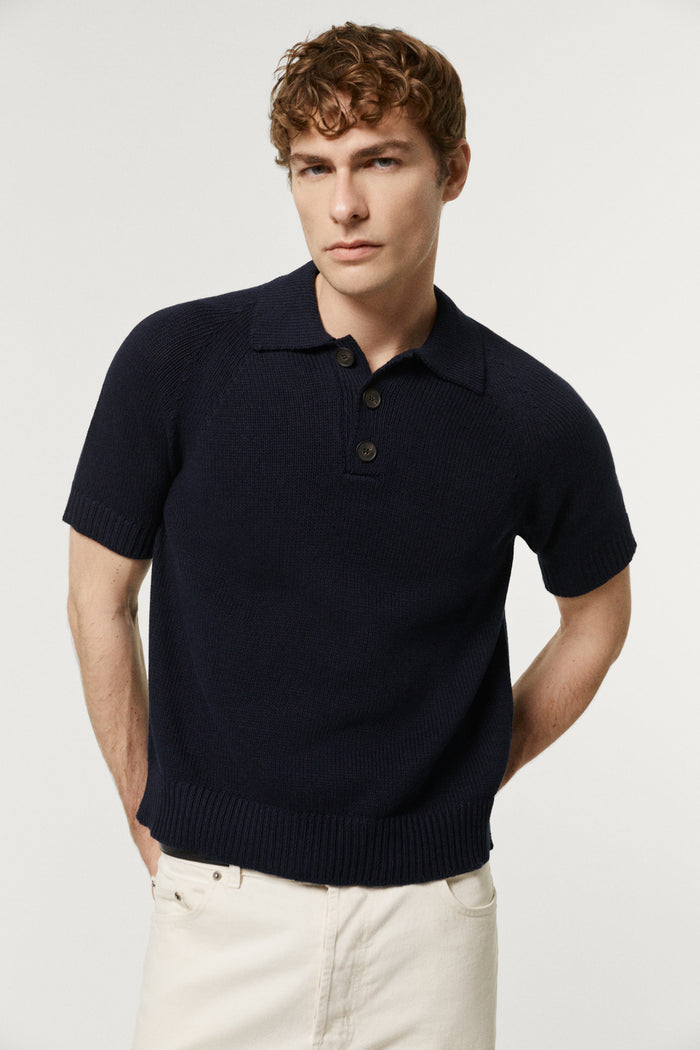 The Organic Cotton Tricot Short Sleeve Polo