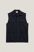 The Organic Cotton Vest - Imperfect Version | Blue Navy