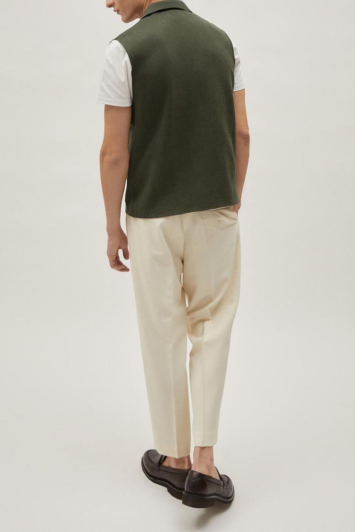 The Organic Cotton Vest - Imperfect Version | Green