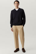 the ultrasoft v neck sweater midnight blue