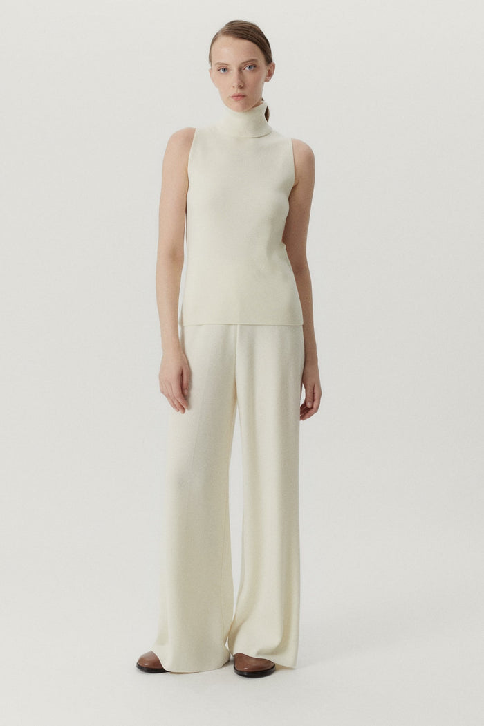 the ultrasoft wool a line top natural white