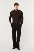 The Ultrasoft Wool Polo brown