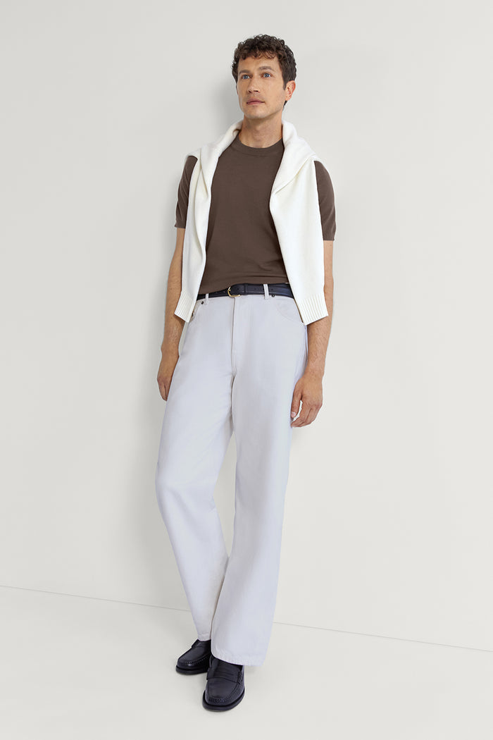The Ultrasoft Wool T-Shirt Clay