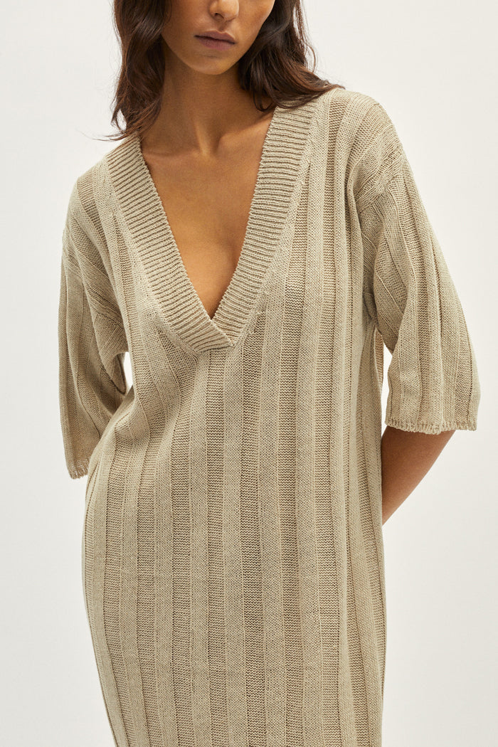 The Upcycled Linen Oversize Dress
