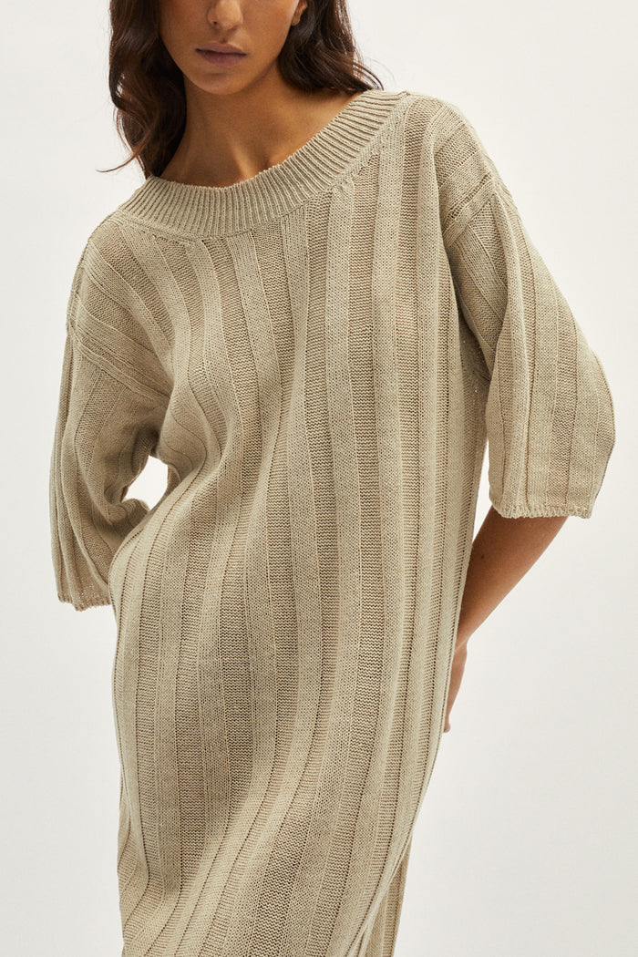 The Upcycled Linen Oversize Dress