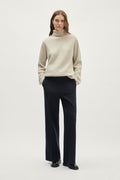 The Woolen Sleek High-neck - ecru