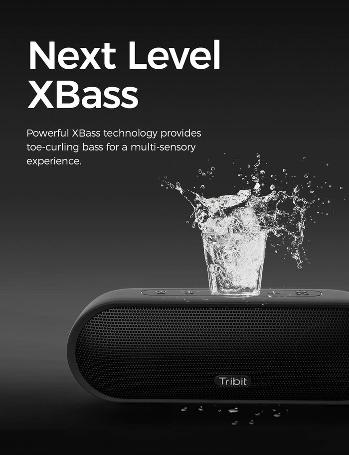 Tribit MaxSound Plus 24W Bluetooth Wireless Speakers